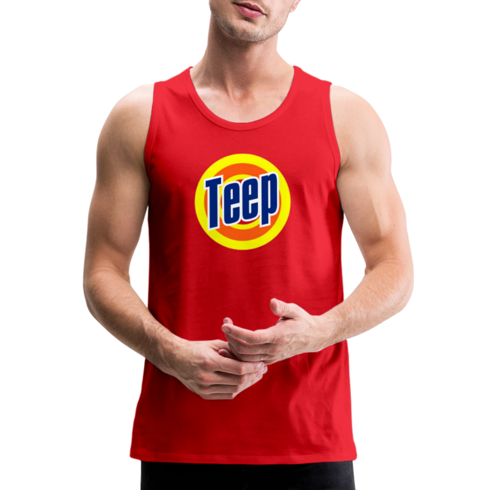 Teep! Men’s Tank - red