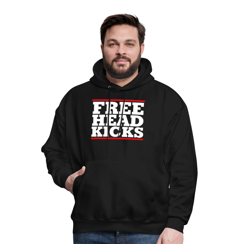 Free Head Kicks Men's Hoodie - black