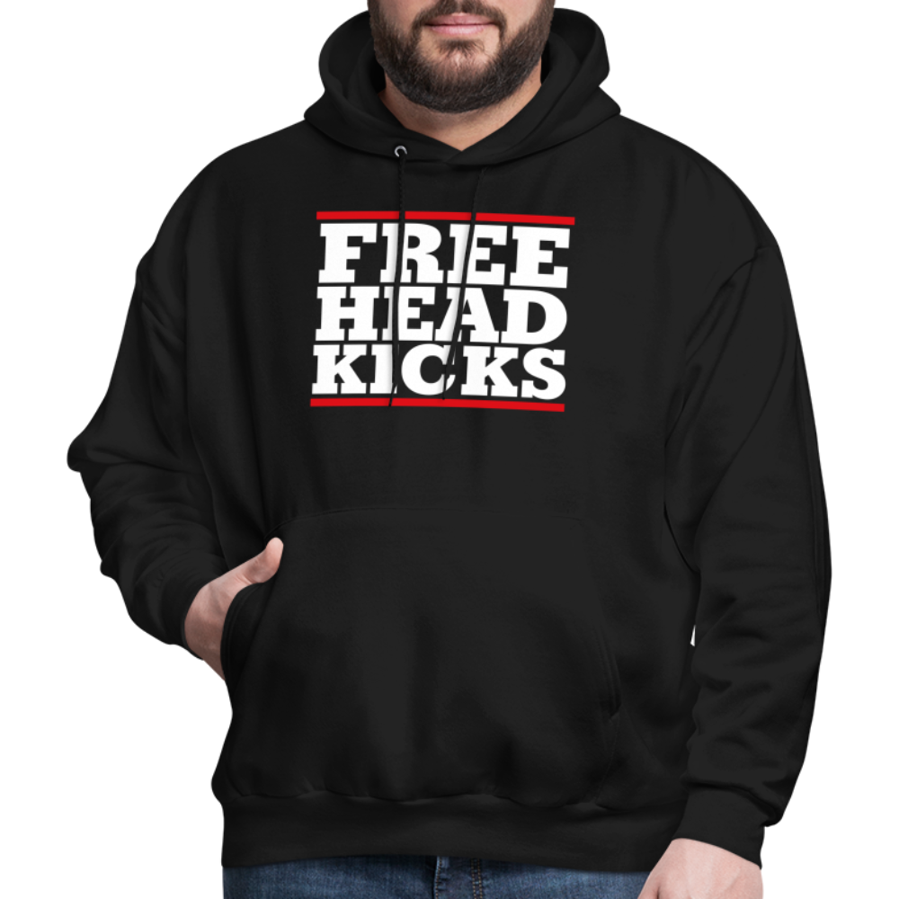 Free Head Kicks Men's Hoodie - black