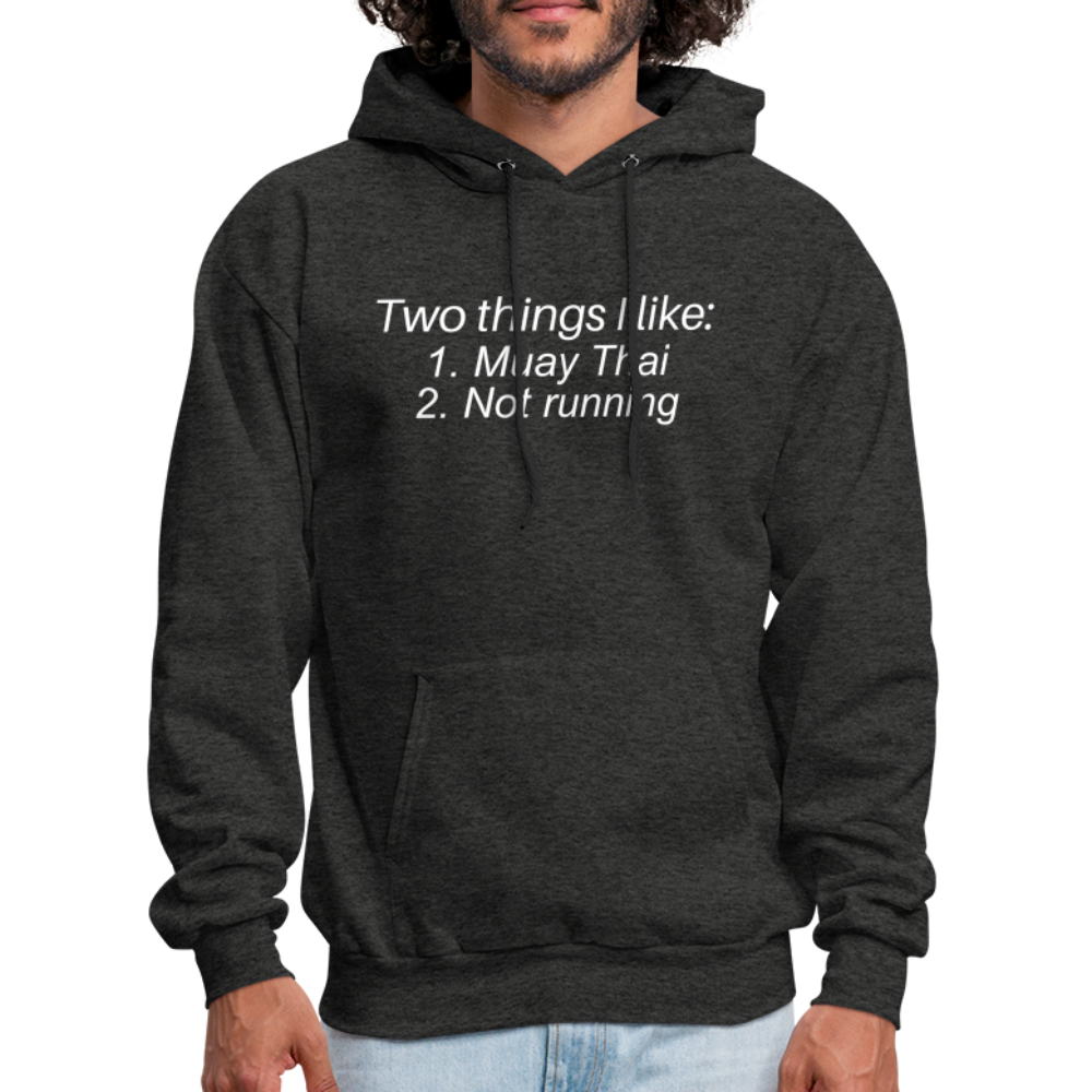 Two things i like Men's Hoodie - charcoal grey