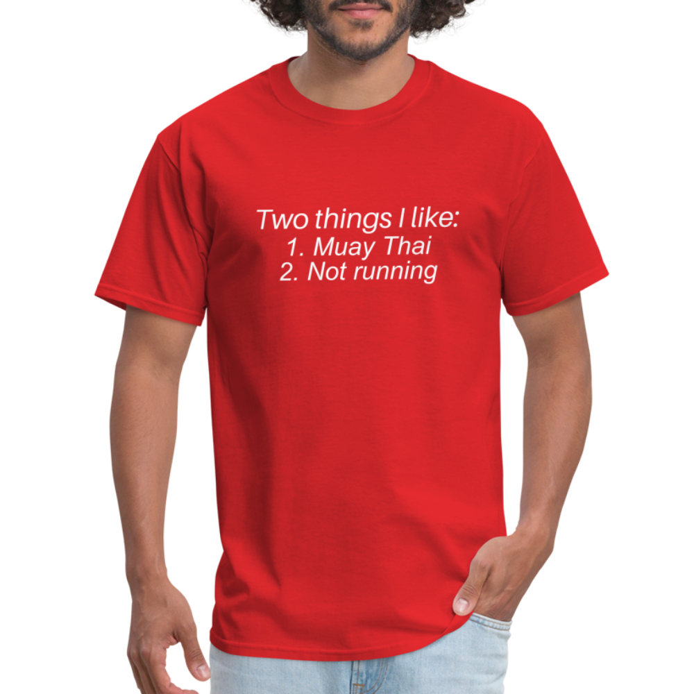 Two things I like Classic T-Shirt - red