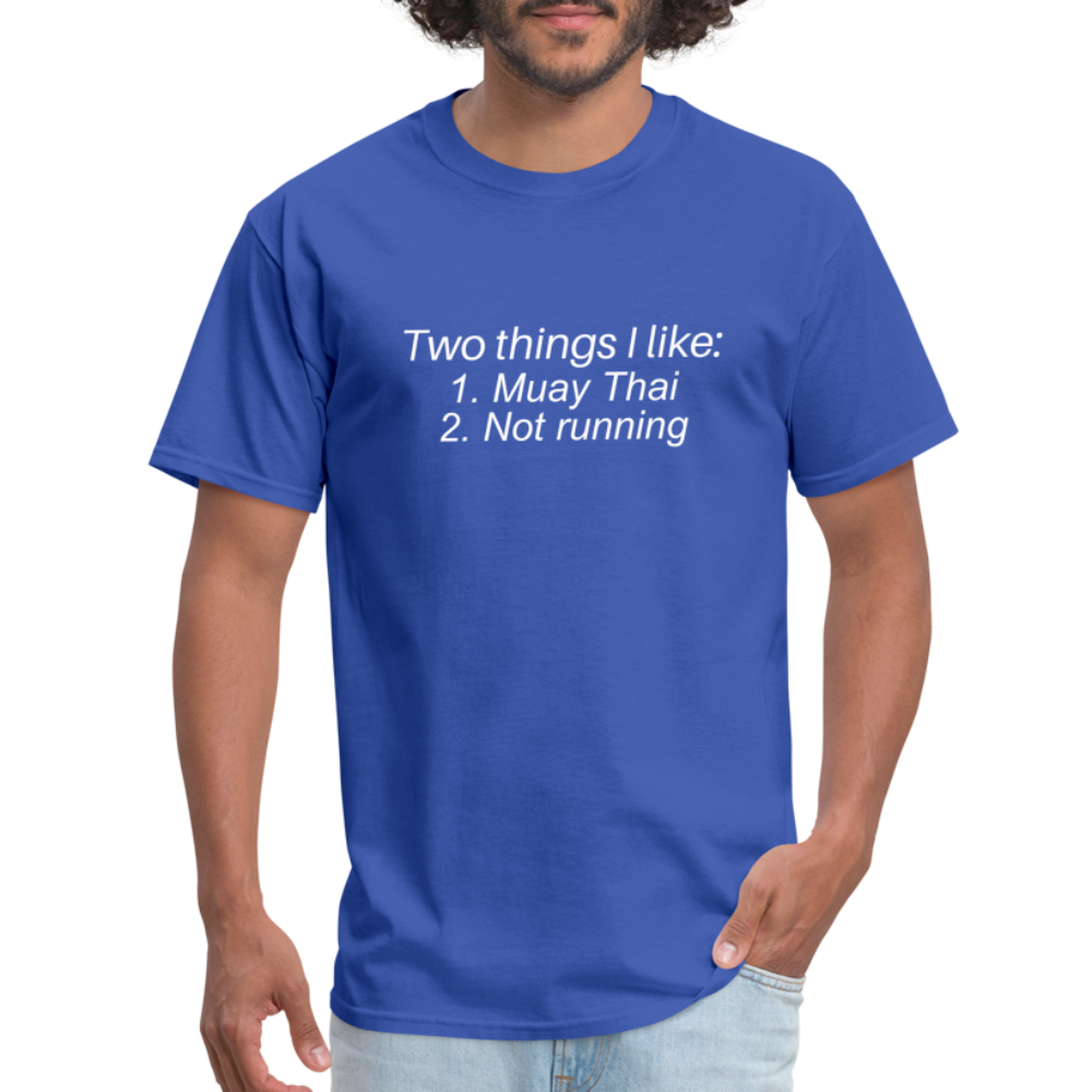 Two things I like Classic T-Shirt - royal blue