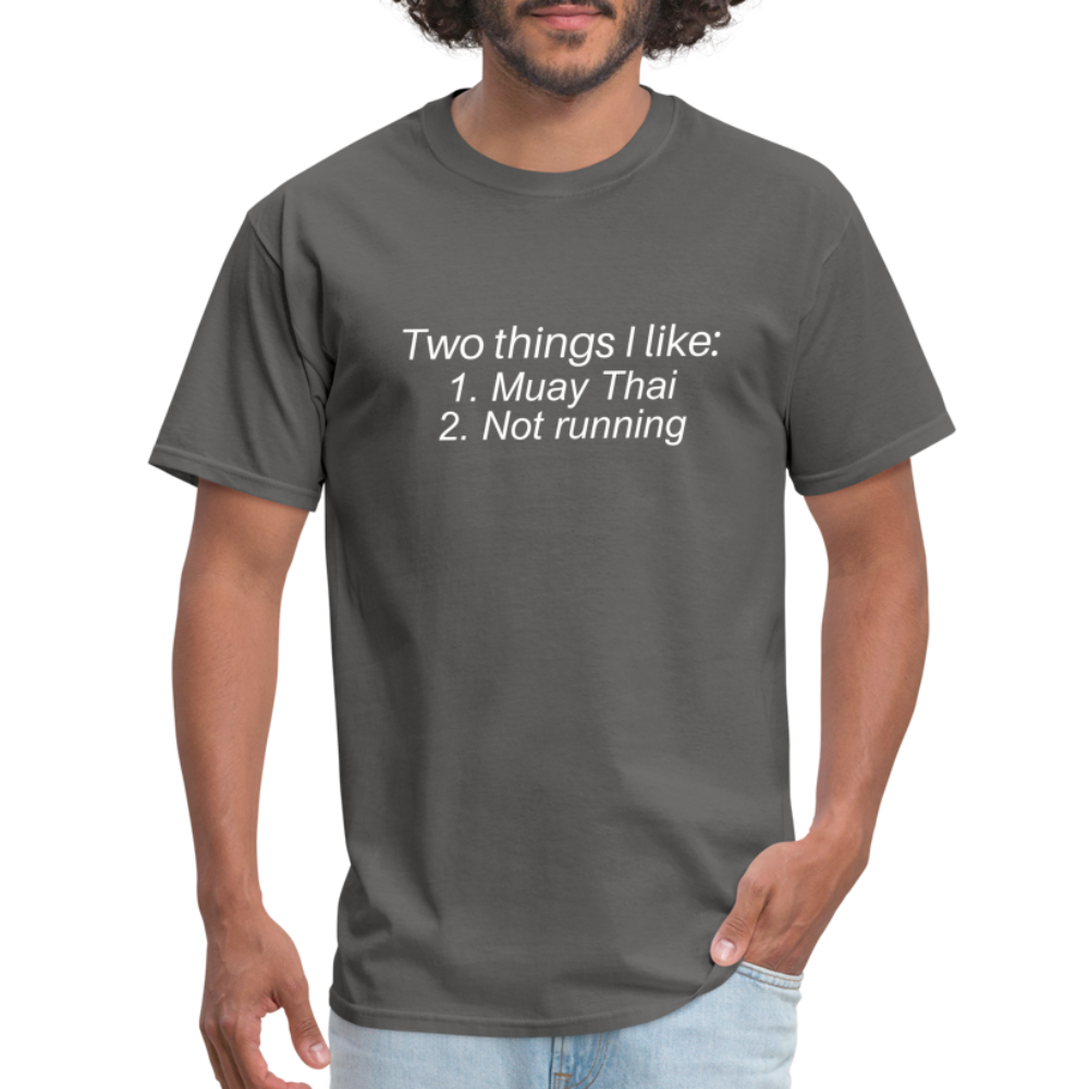 Two things I like Classic T-Shirt - charcoal