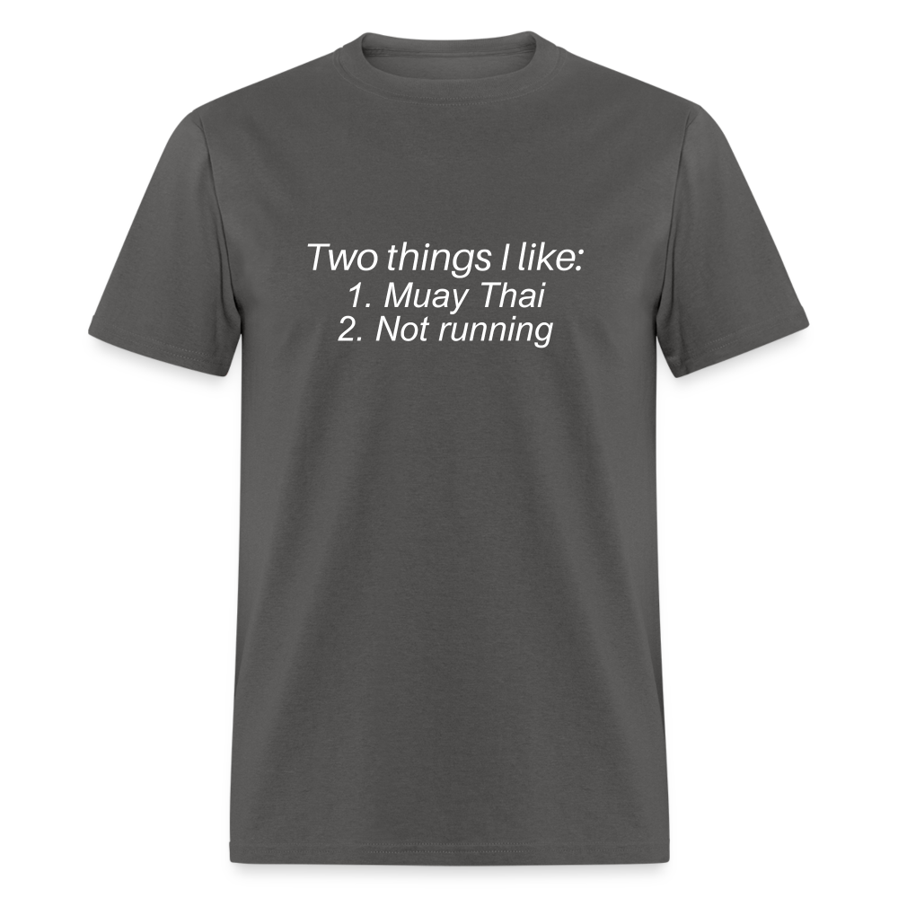 Two things I like Classic T-Shirt - charcoal