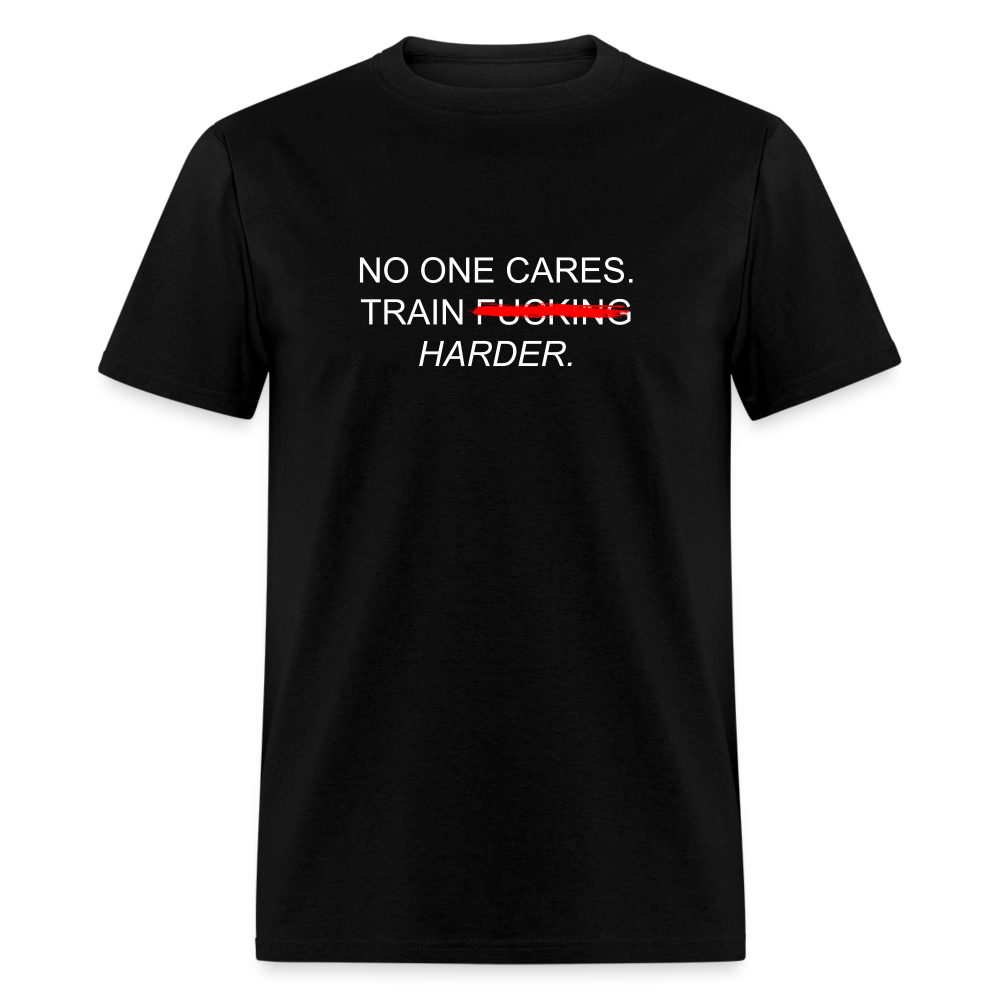 Train Harder Classic T-Shirt - black