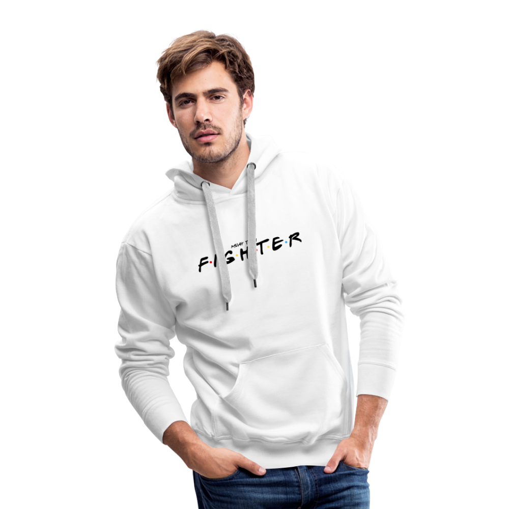 Fighter Men’s Premium Hoodie - white