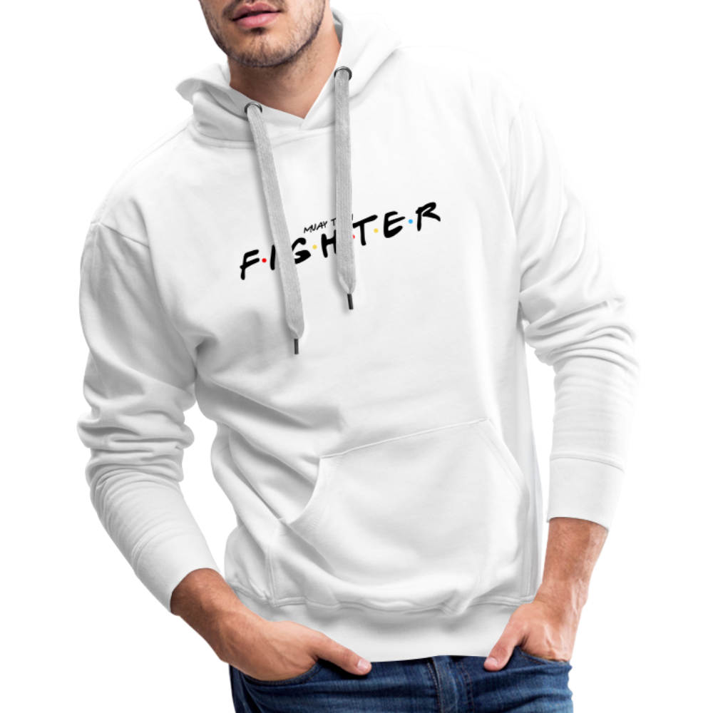 Fighter Men’s Premium Hoodie - white