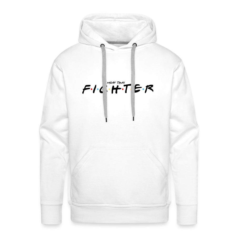 Fighter Men’s Premium Hoodie - white