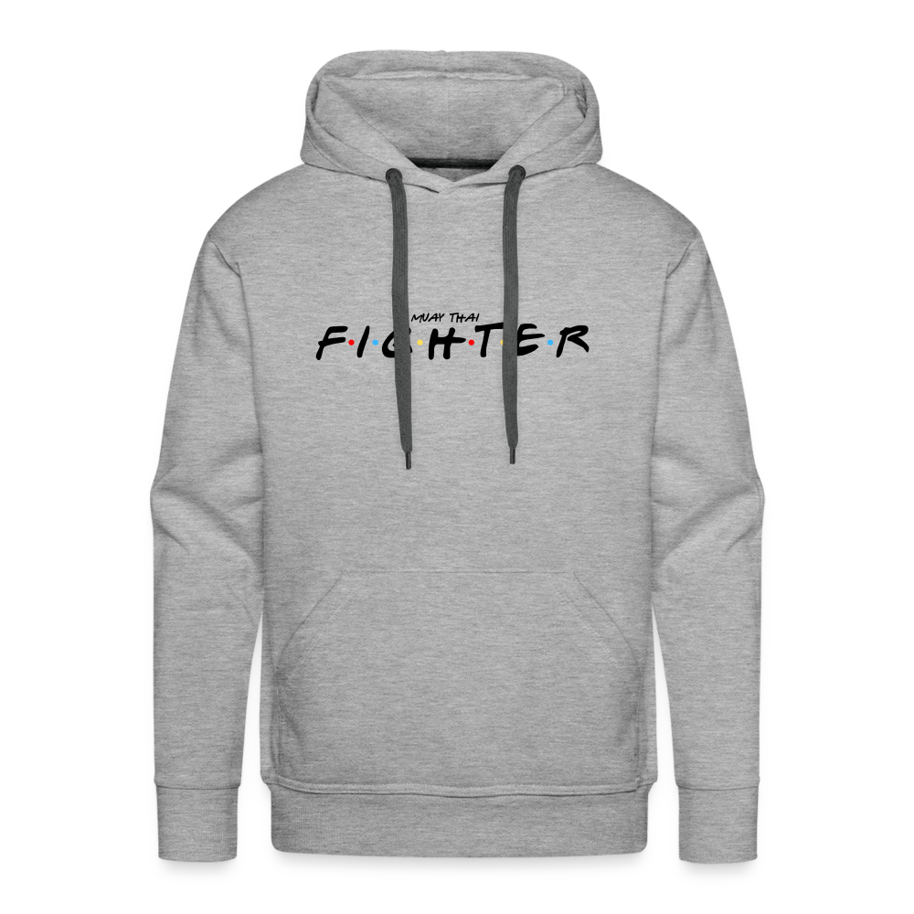 Fighter Men’s Premium Hoodie - heather grey
