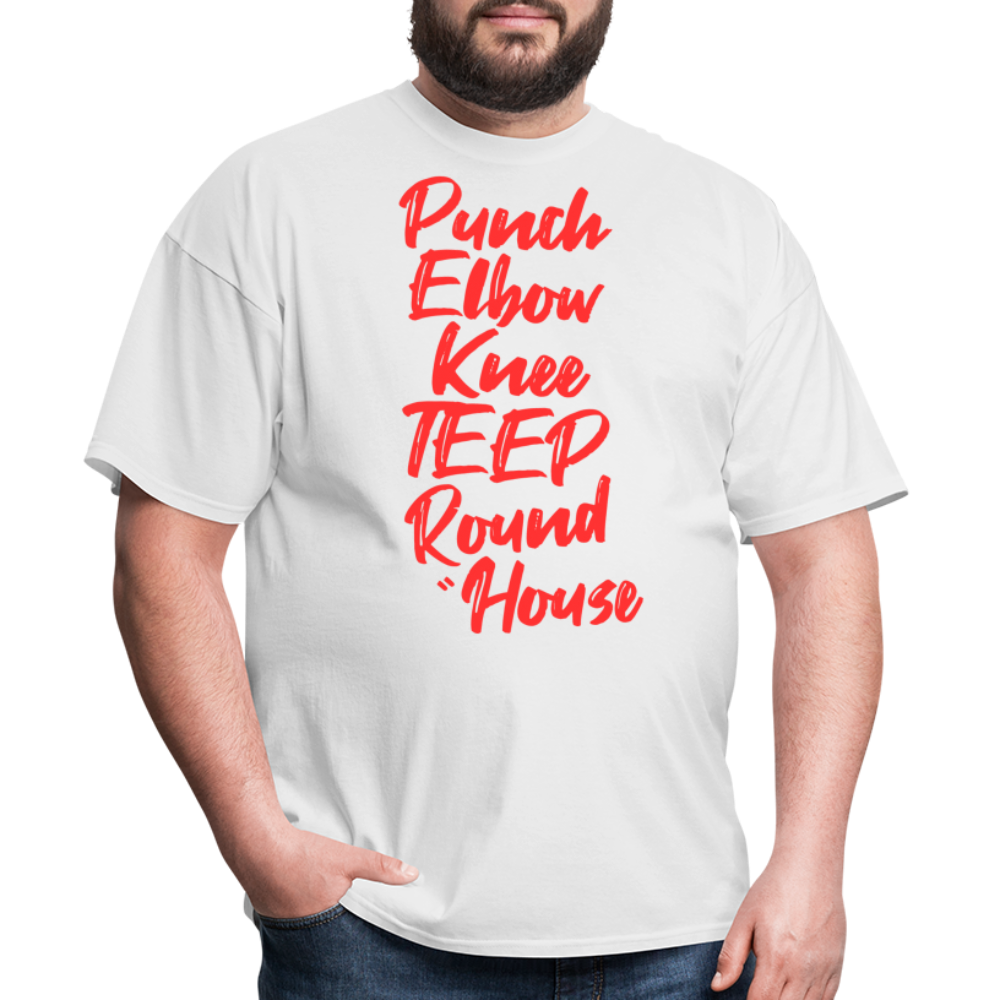 Muay Thai Weapons Classic T-Shirt - white