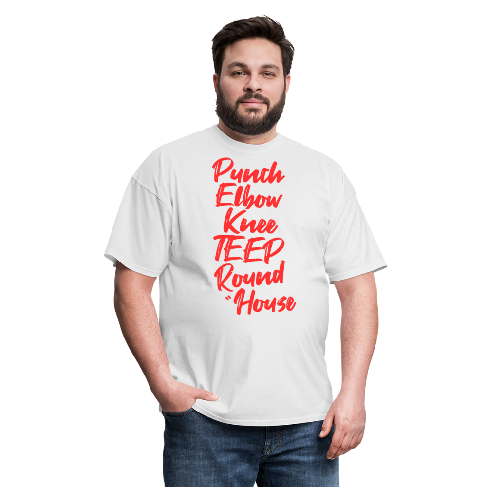 Muay Thai Weapons Classic T-Shirt - white