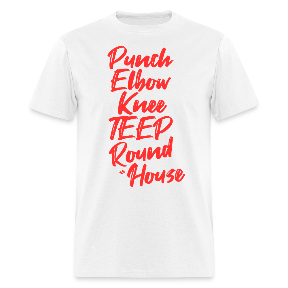 Muay Thai Weapons Classic T-Shirt - white