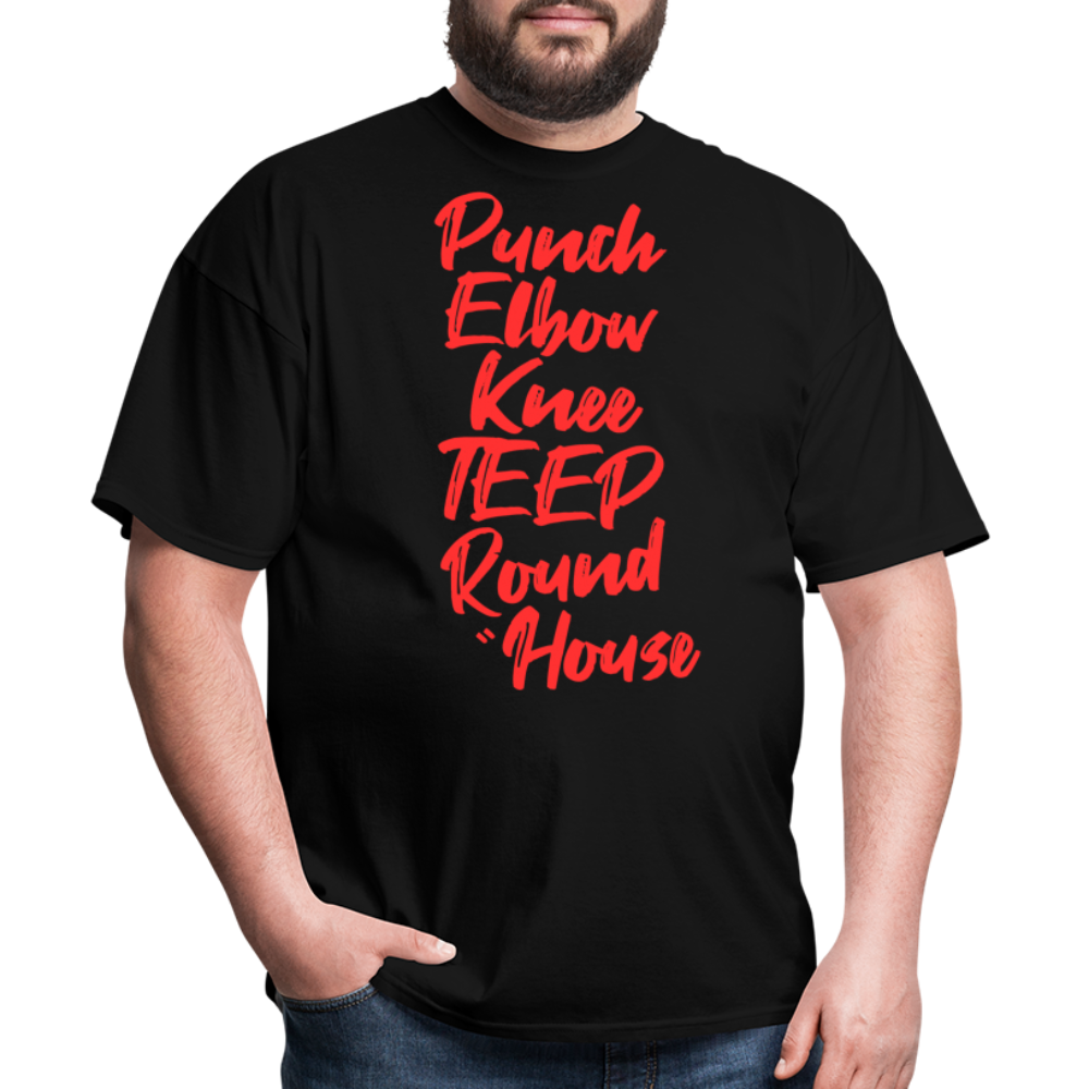 Muay Thai Weapons Classic T-Shirt - black