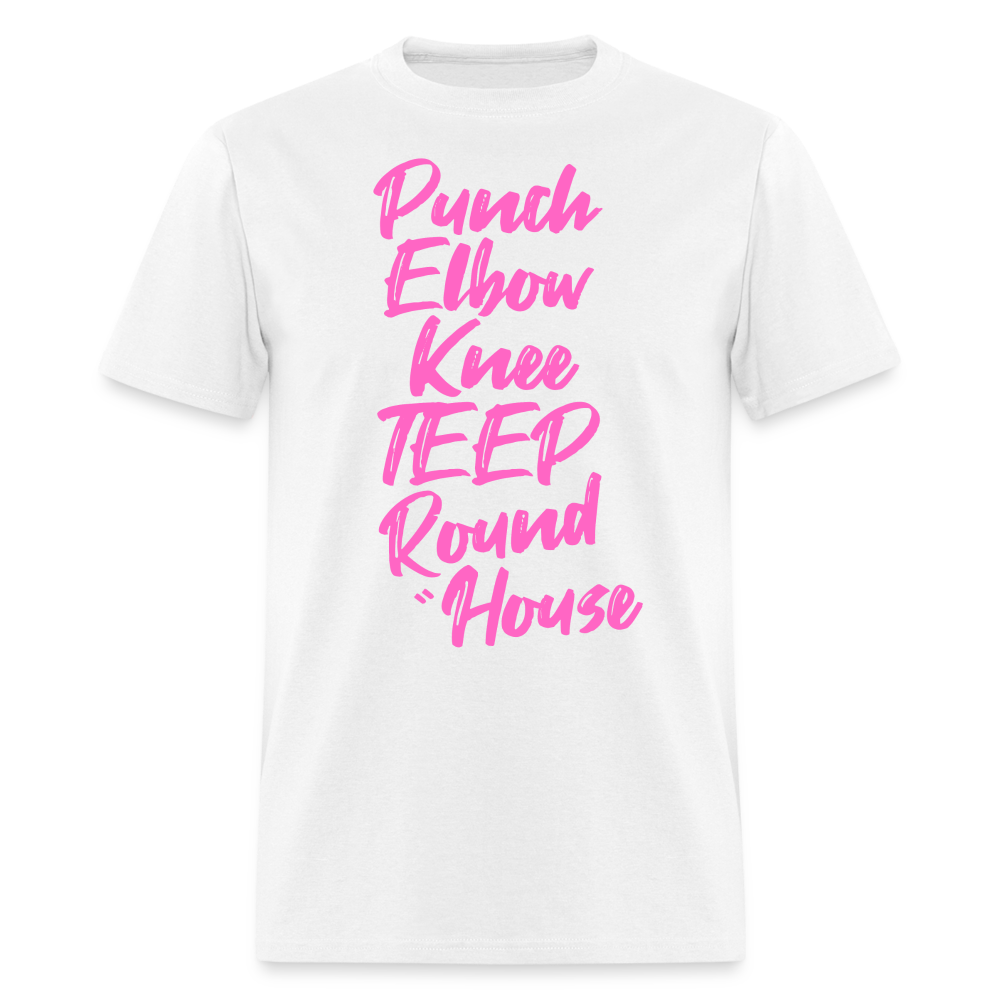 Muay Thai Weapons Classic T-Shirt - white