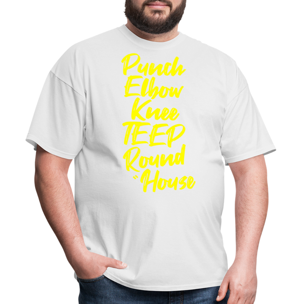 Muay Thai Weapons Classic T-Shirt - white