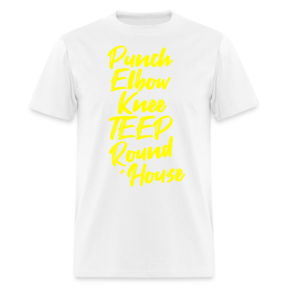 Muay Thai Weapons Classic T-Shirt - white
