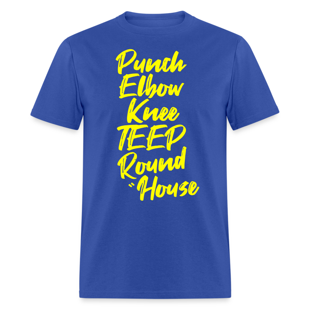 Muay Thai Weapons Classic T-Shirt - royal blue