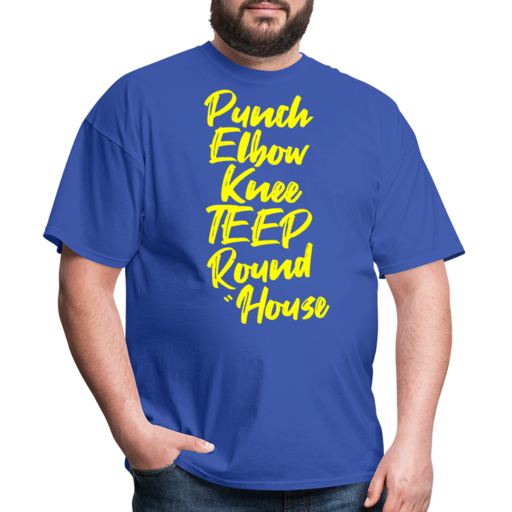 Muay Thai Weapons Classic T-Shirt - royal blue