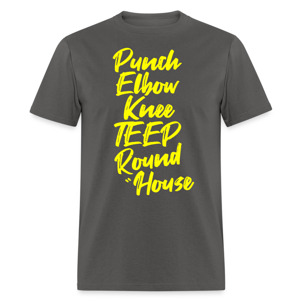 Muay Thai Weapons Classic T-Shirt - charcoal