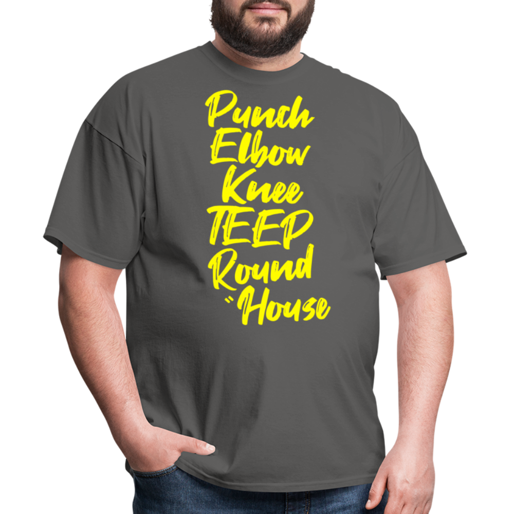 Muay Thai Weapons Classic T-Shirt - charcoal