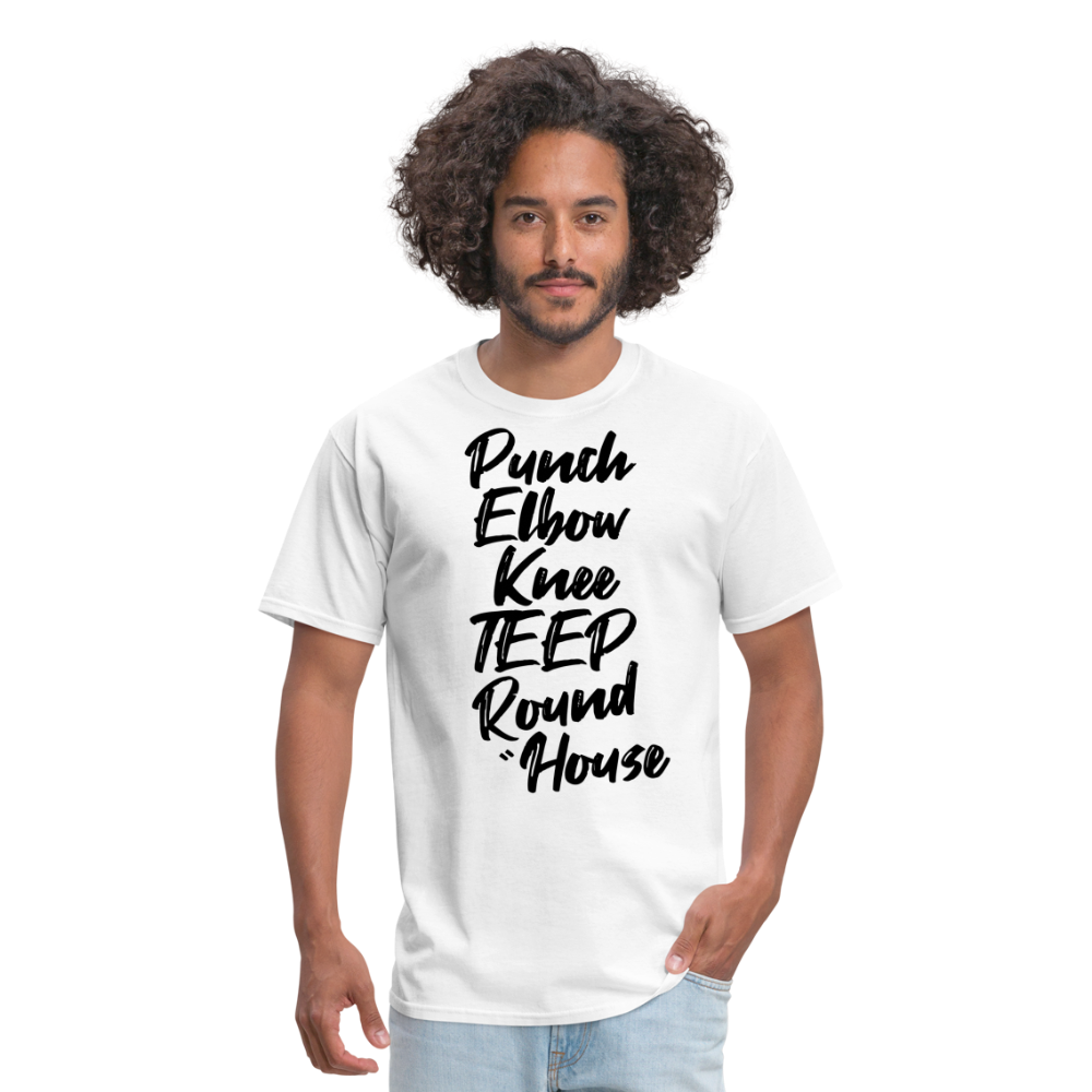 Muay Thai Weapons Classic T-Shirt - white