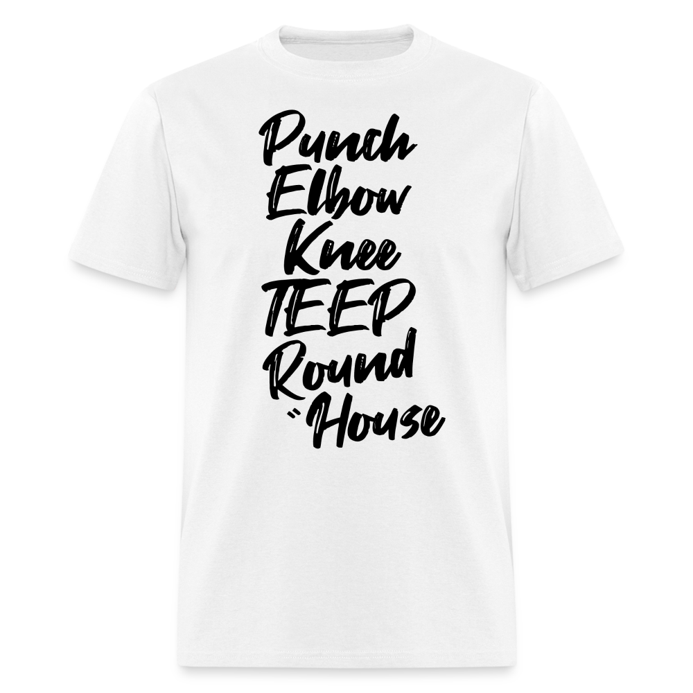 Muay Thai Weapons Classic T-Shirt - white