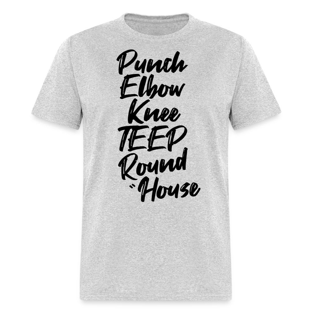 Muay Thai Weapons Classic T-Shirt - heather gray