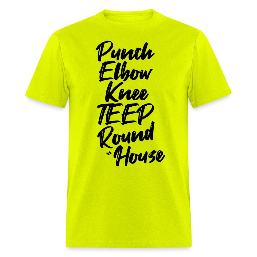 Muay Thai Weapons Classic T-Shirt - safety green