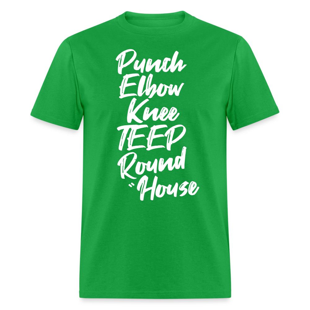 Muay Thai Weapons Classic T-Shirt - bright green