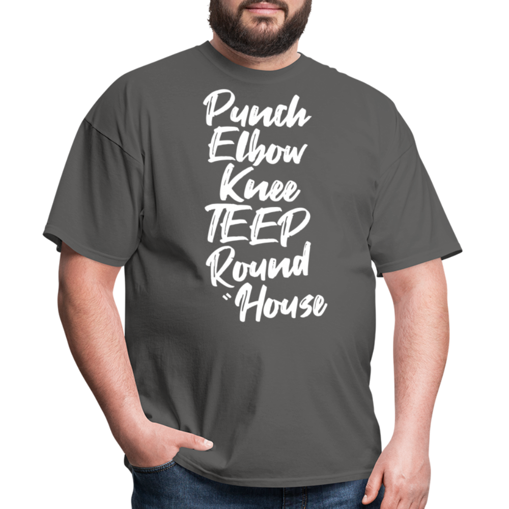 Muay Thai Weapons Classic T-Shirt - charcoal