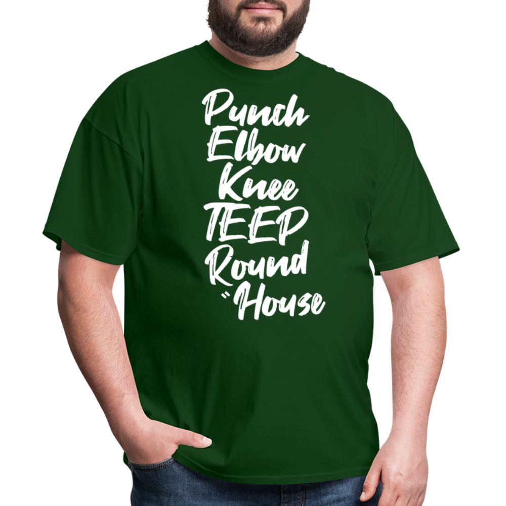 Muay Thai Weapons Classic T-Shirt - forest green