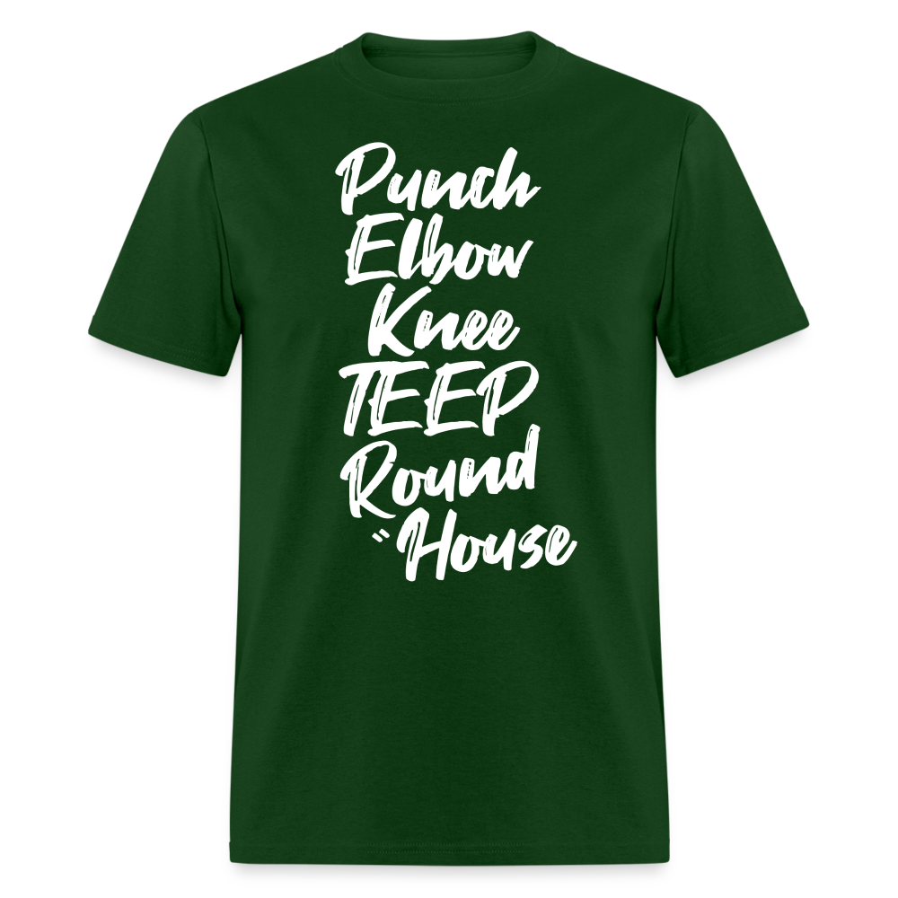 Muay Thai Weapons Classic T-Shirt - forest green