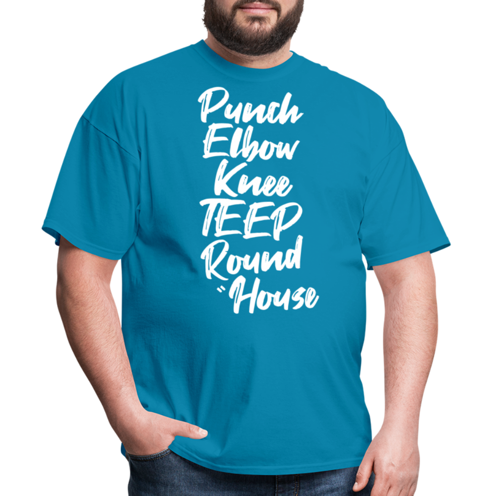 Muay Thai Weapons Classic T-Shirt - turquoise