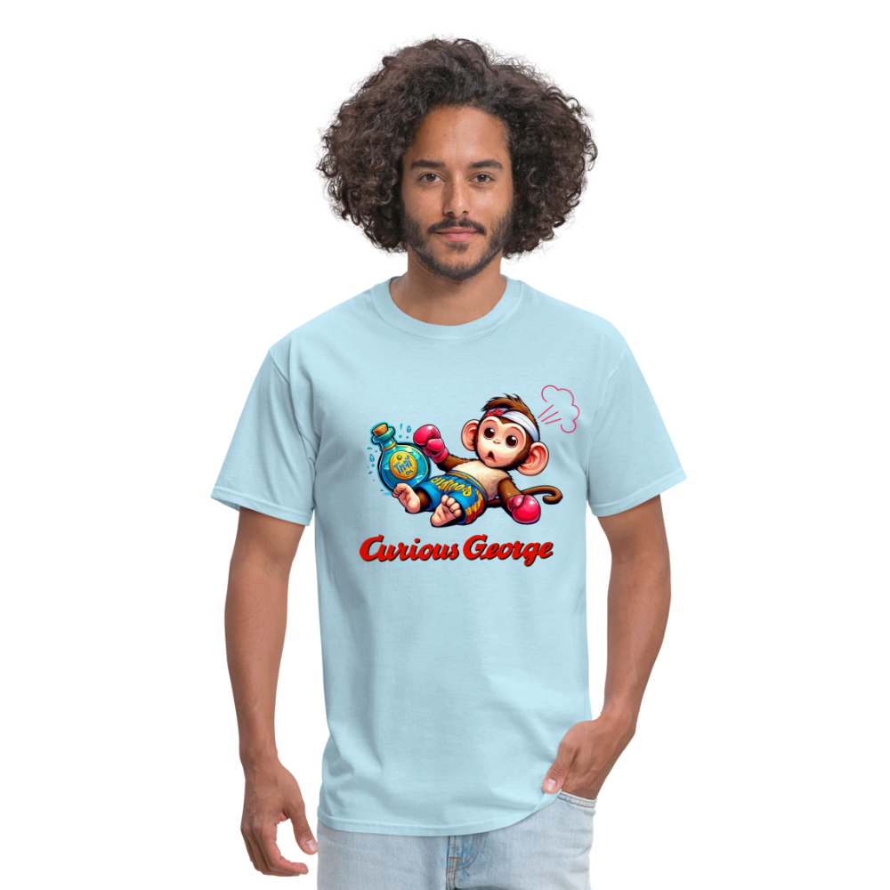 Curious George Classic T-Shirt - powder blue