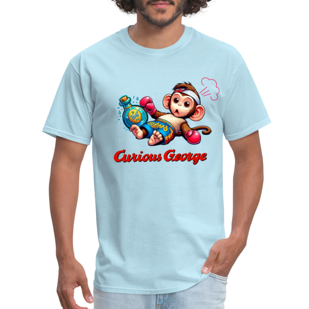 Curious George Classic T-Shirt - powder blue