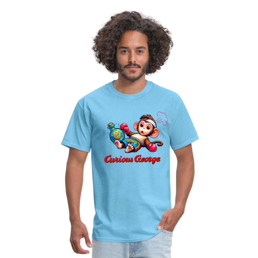 Curious George Classic T-Shirt - aquatic blue