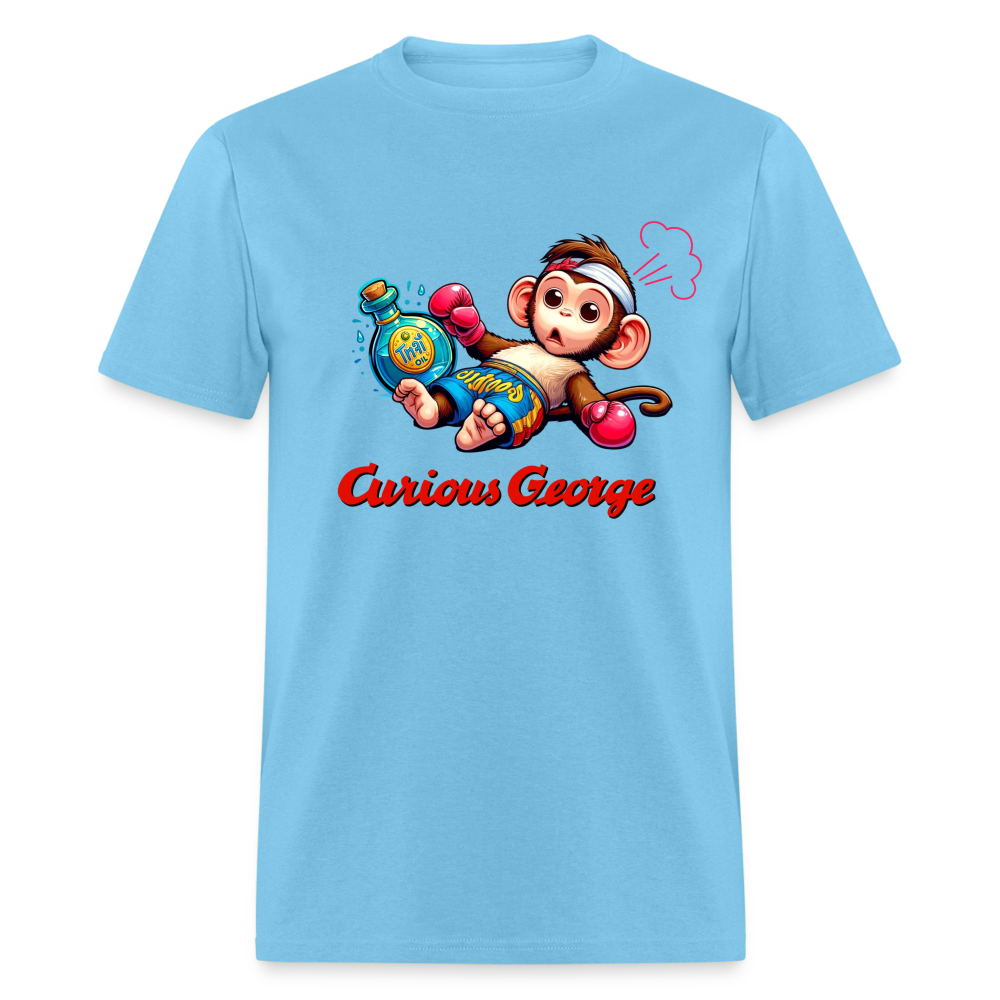 Curious George Classic T-Shirt - aquatic blue