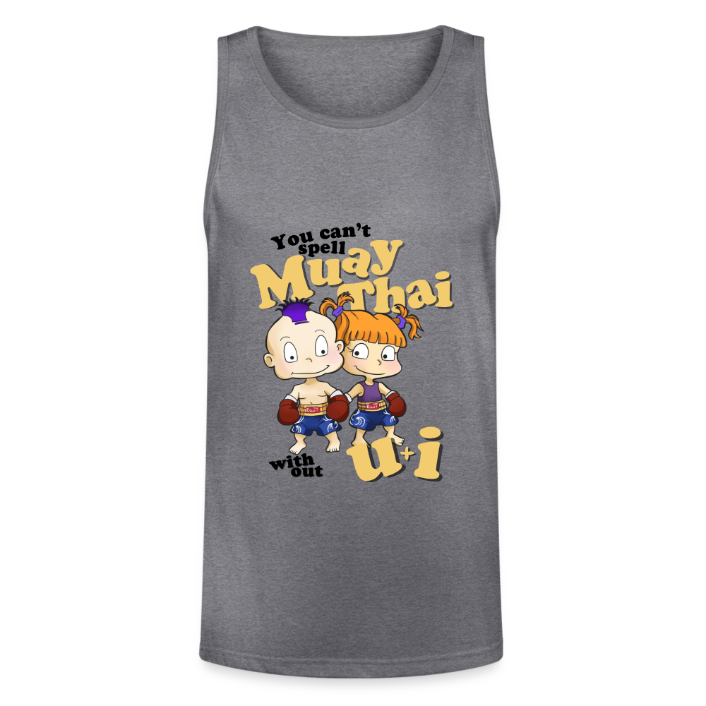 Muay Thai Unisex Tank - heather gray