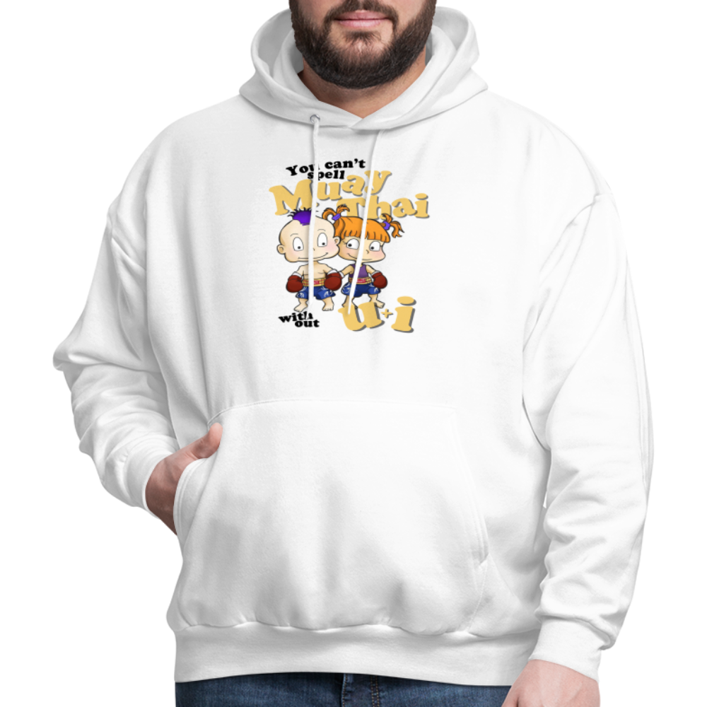 Muay Thai Hoodie - white