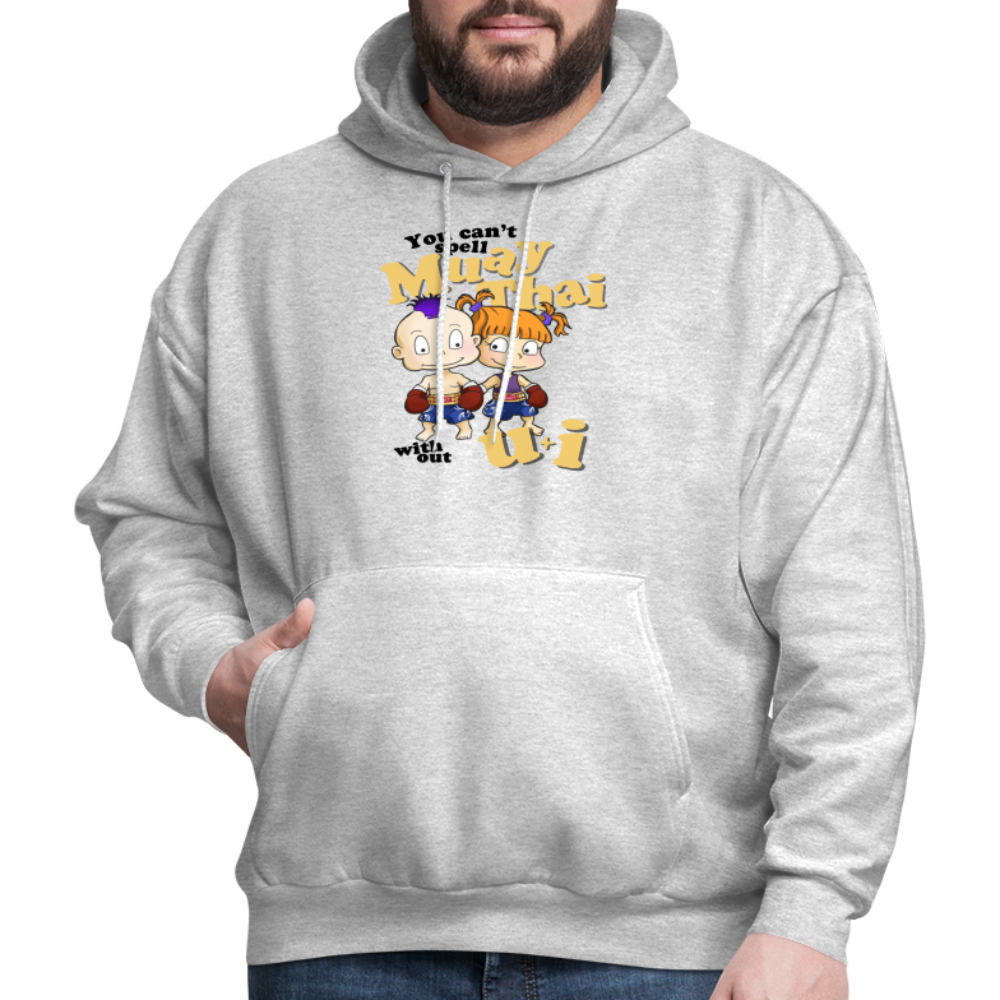 Muay Thai Hoodie - ash 