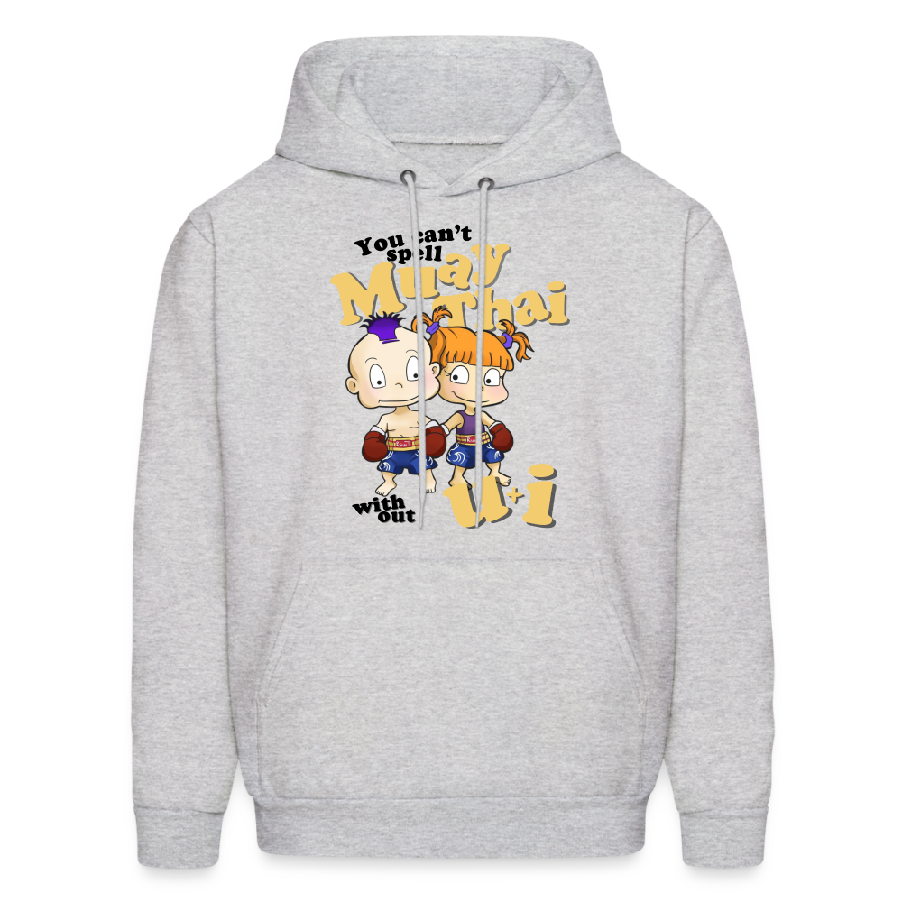 Muay Thai Hoodie - ash 