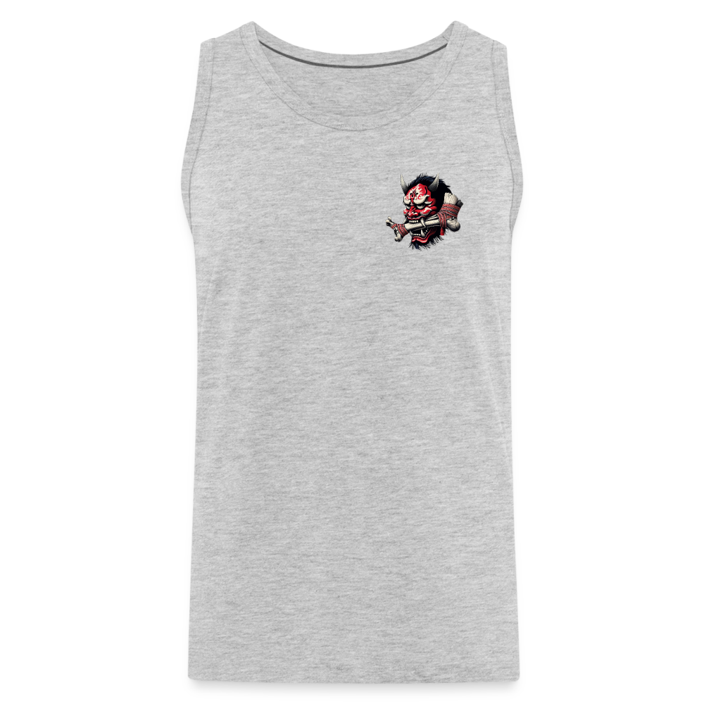 Leg Kick Society Tank - heather gray