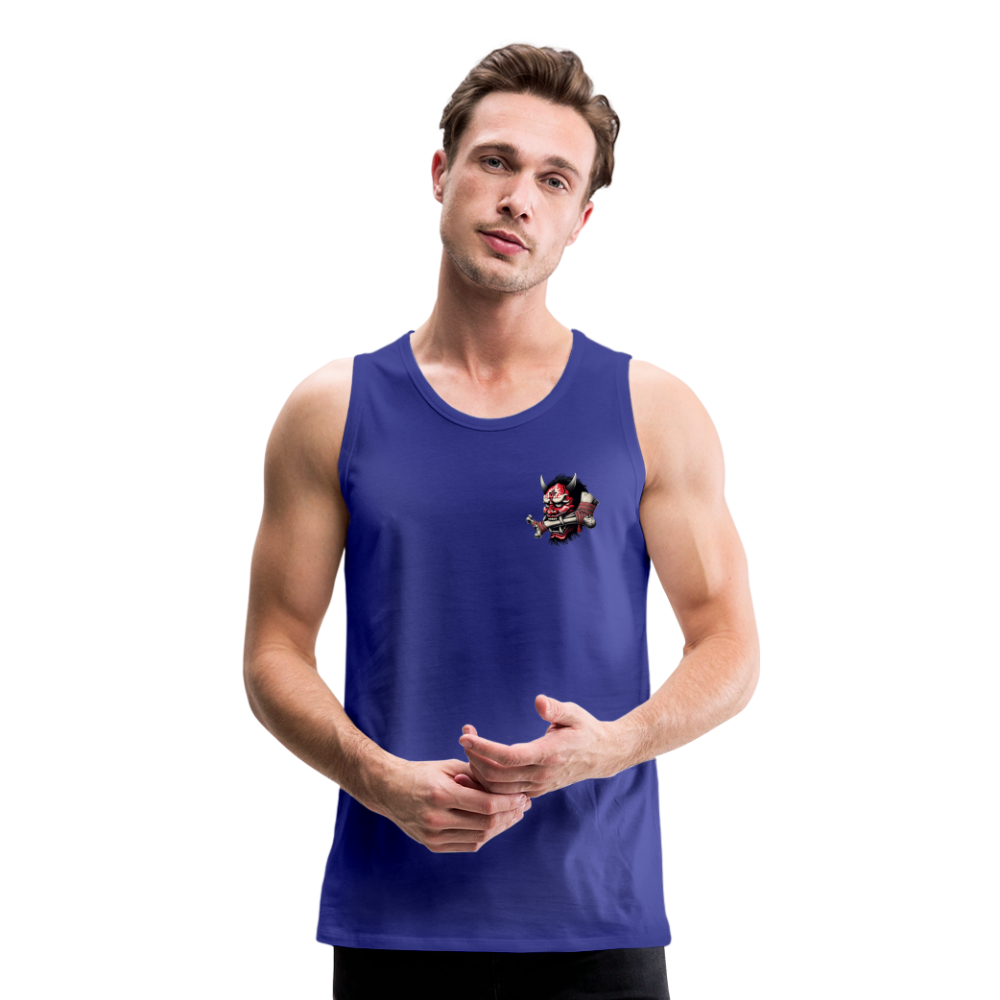 Leg Kick Society Tank - royal blue