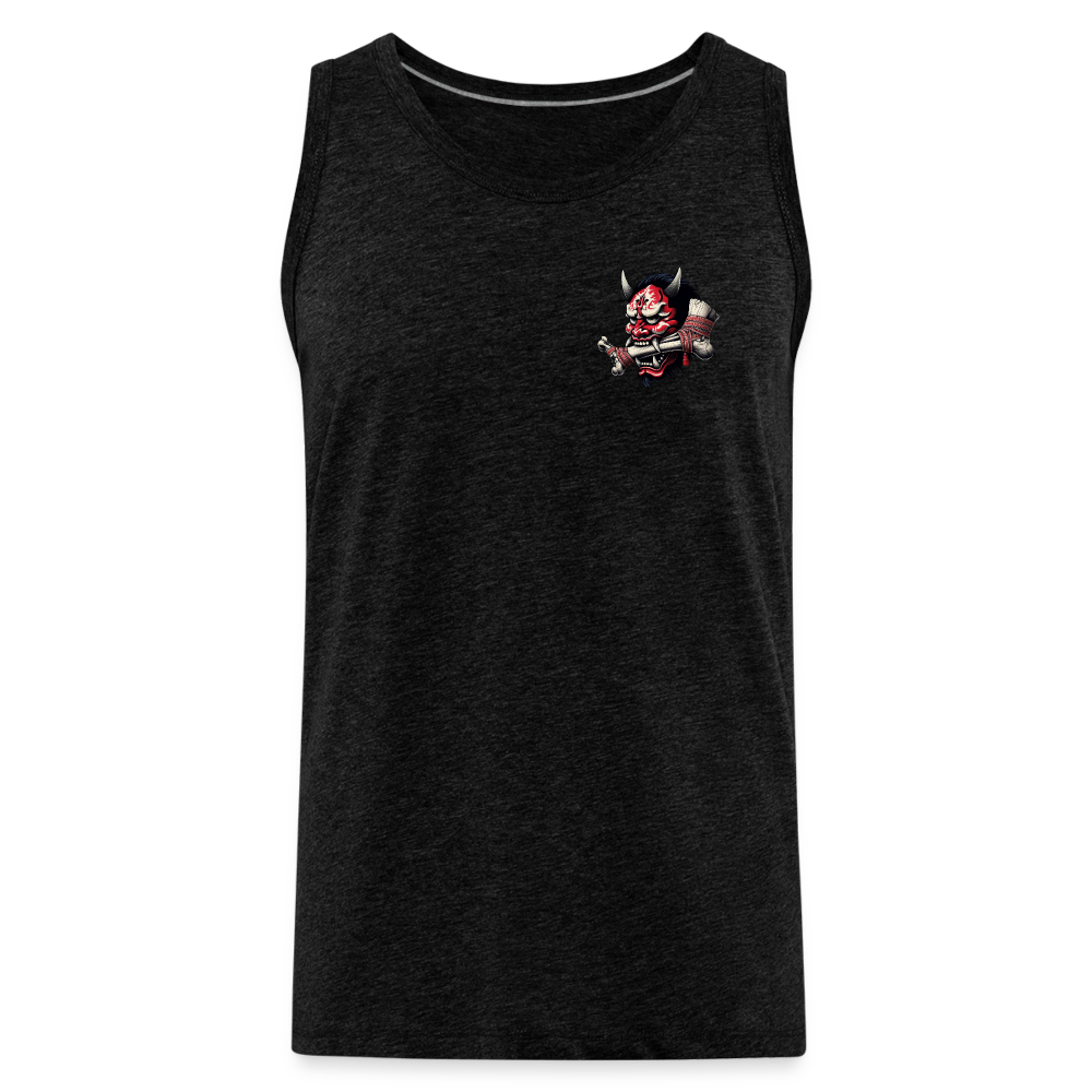 Leg Kick Society Tank - charcoal grey