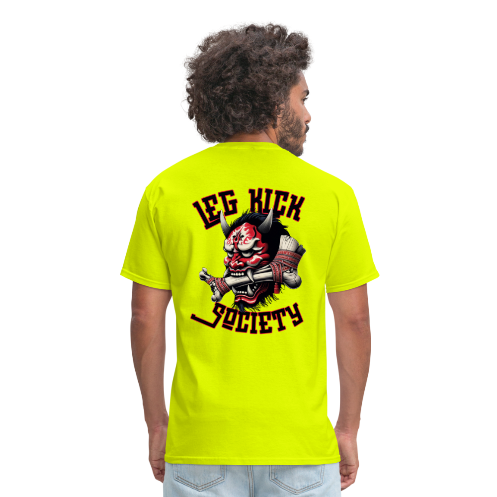Leg Kick Society Classic T-Shirt - safety green