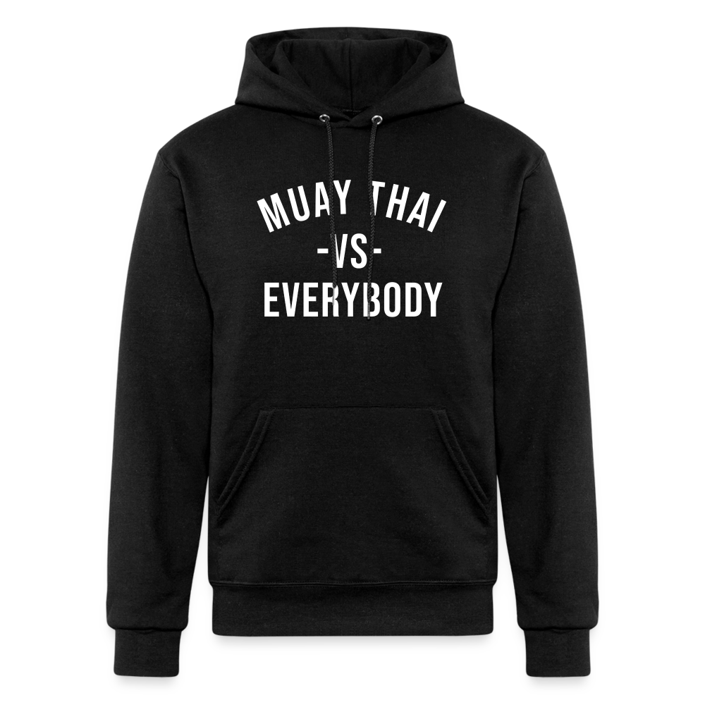 Muay Thai Vs. Everybody Champion Hoodie - black